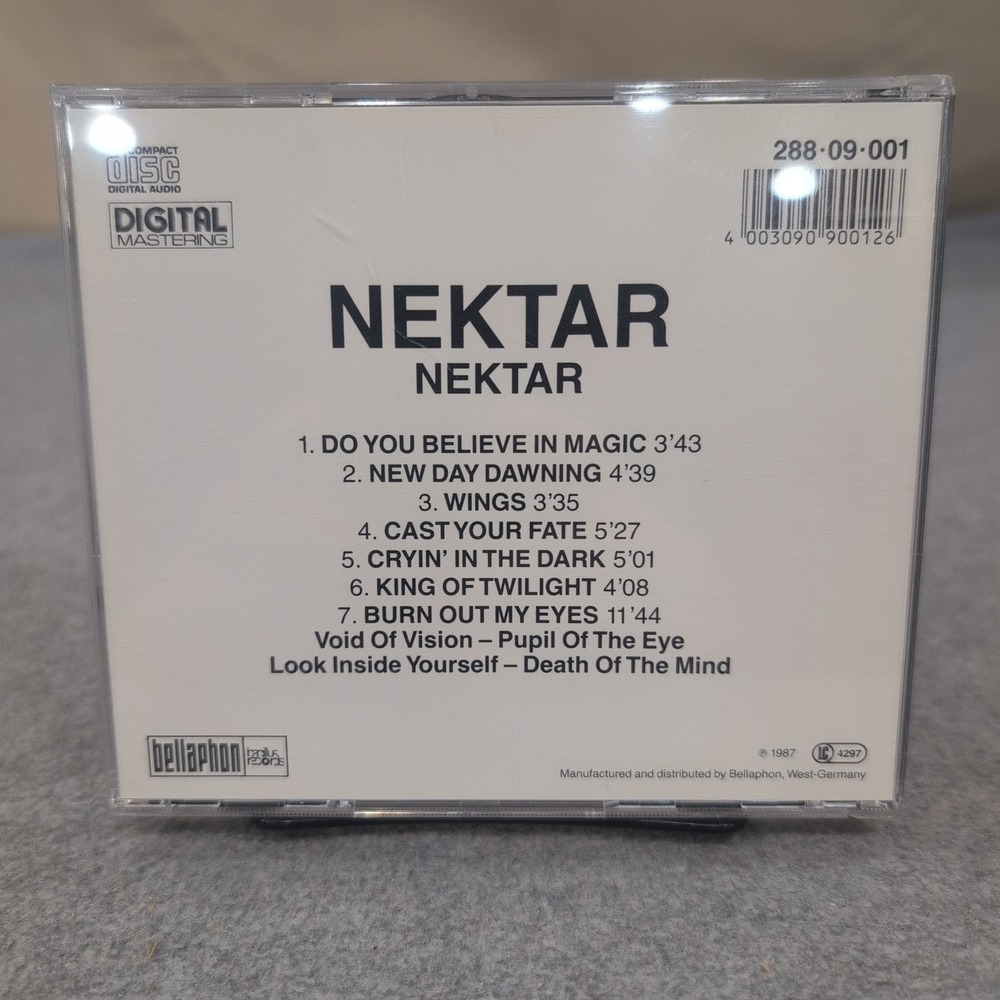 Nektar Nektar CD 1987 Bellaphon West Germany Progressive Rock - Picture 2 of 2